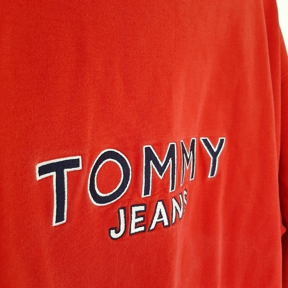Vintage Tommy Jeans Graphic Sweatshirt Logo XXL - Picture 5 of 5